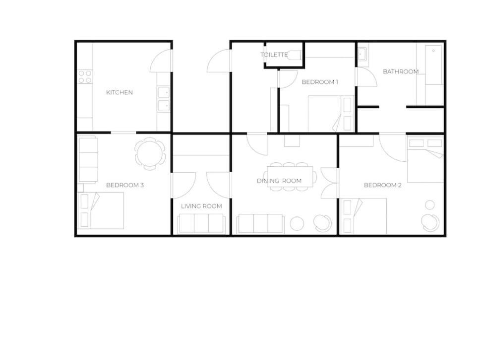 Big Garden Apartment, 10 Minutes To U4 And U6 * Viena